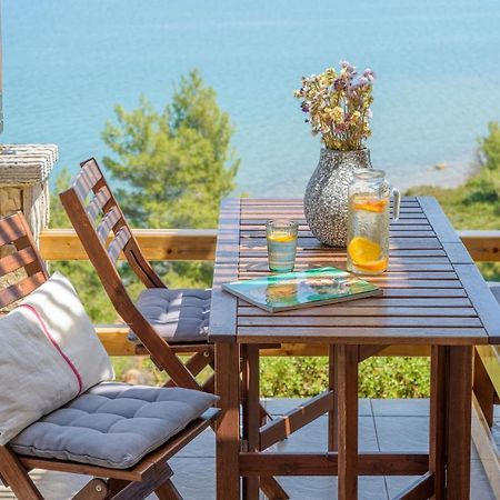 Crystal Beach Villa Chalkida Exterior foto