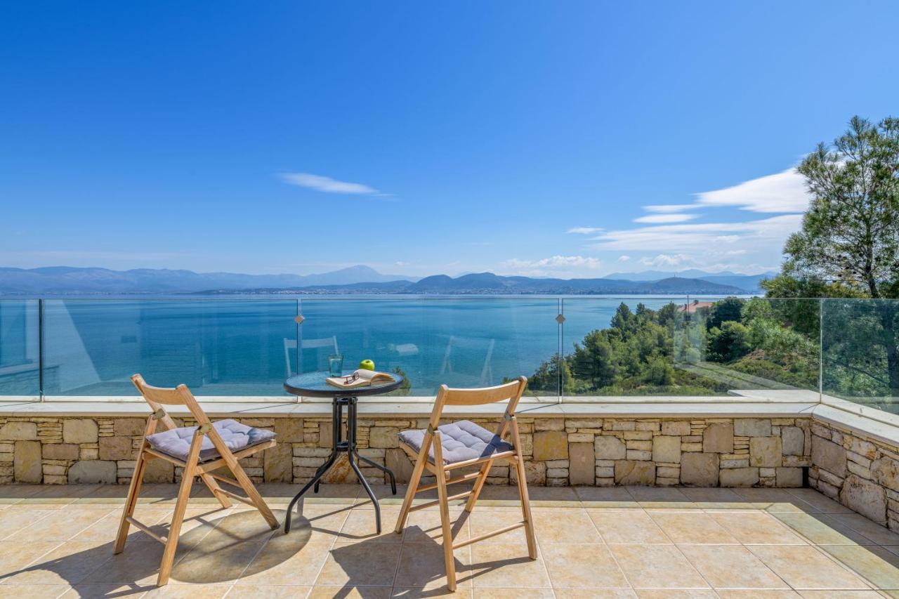 Crystal Beach Villa Chalkida Exterior foto