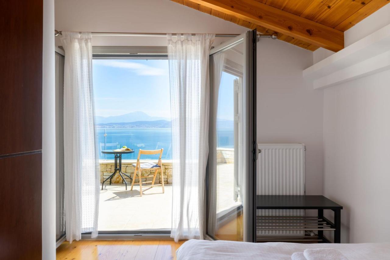 Crystal Beach Villa Chalkida Exterior foto