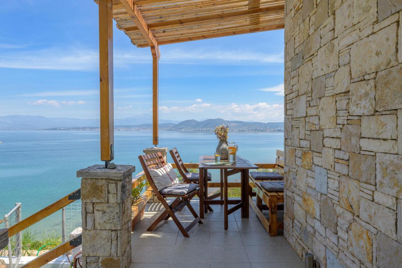 Crystal Beach Villa Chalkida Exterior foto