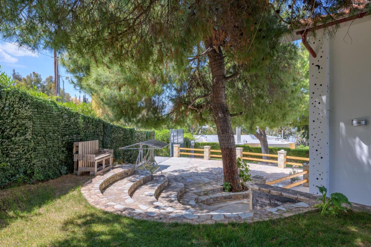 Crystal Beach Villa Chalkida Exterior foto