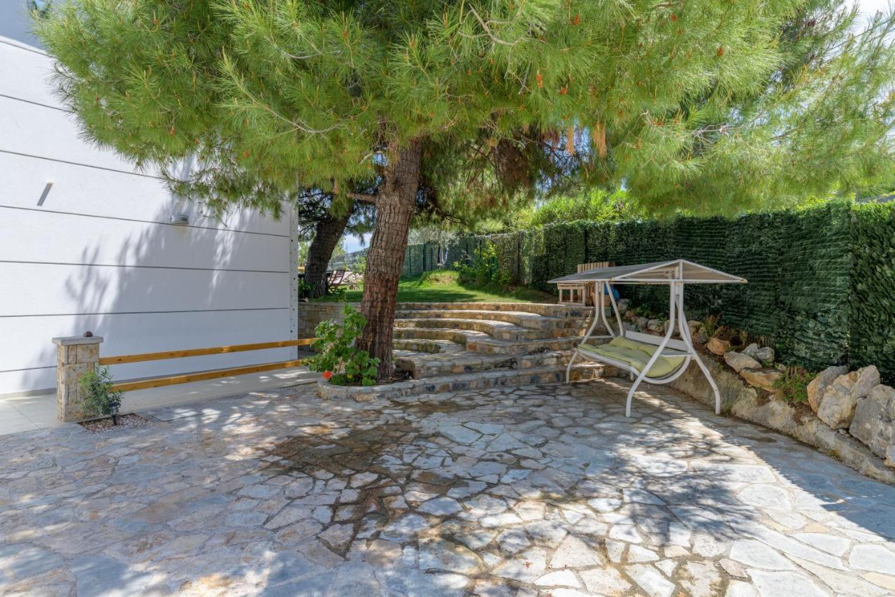 Crystal Beach Villa Chalkida Exterior foto