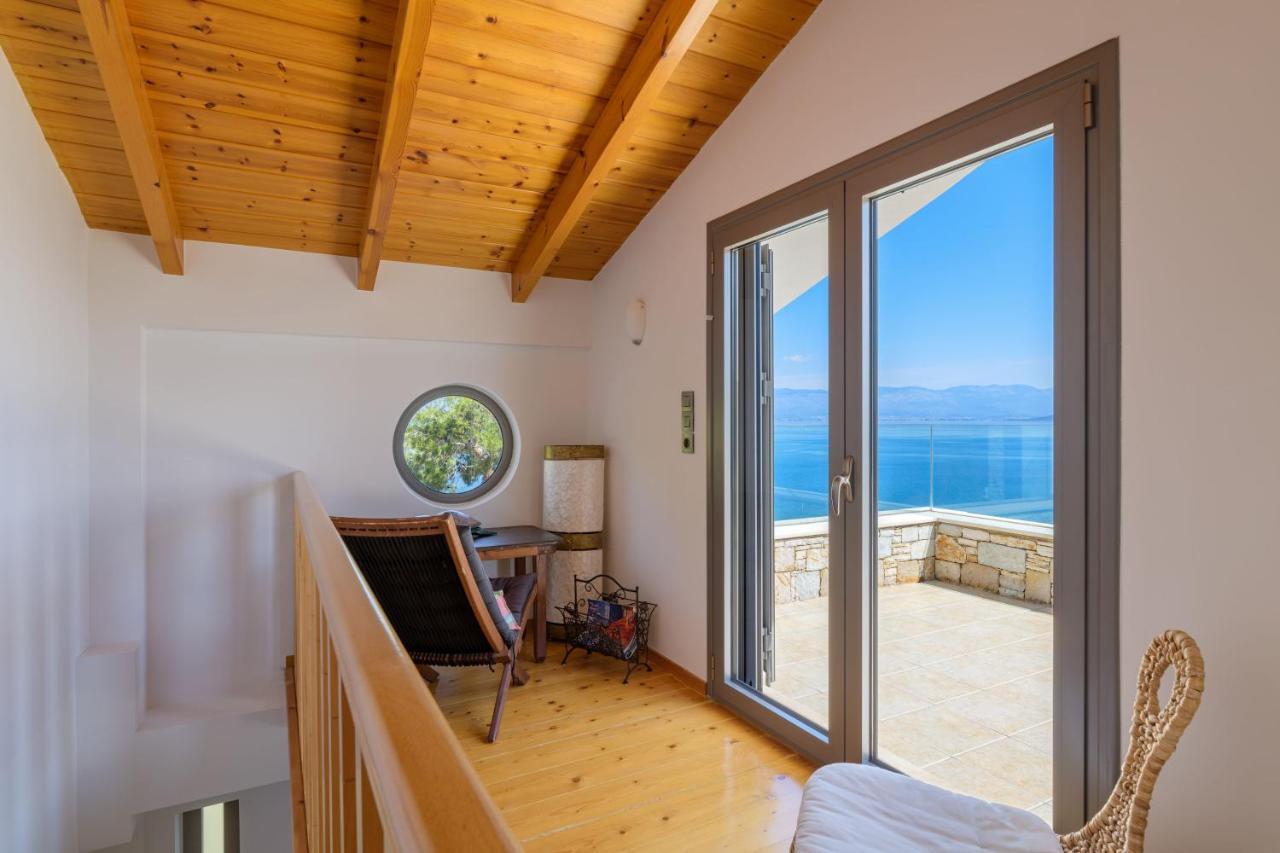 Crystal Beach Villa Chalkida Exterior foto