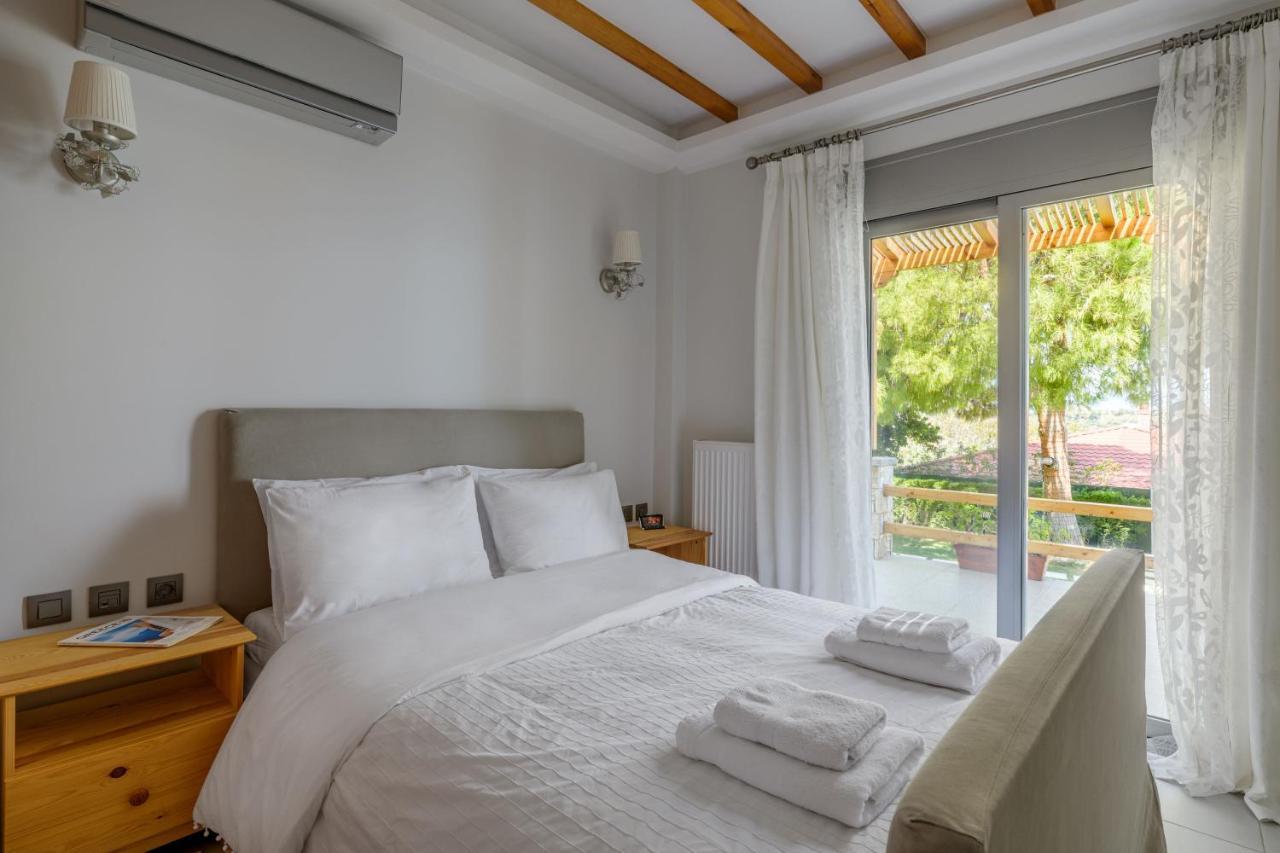 Crystal Beach Villa Chalkida Exterior foto