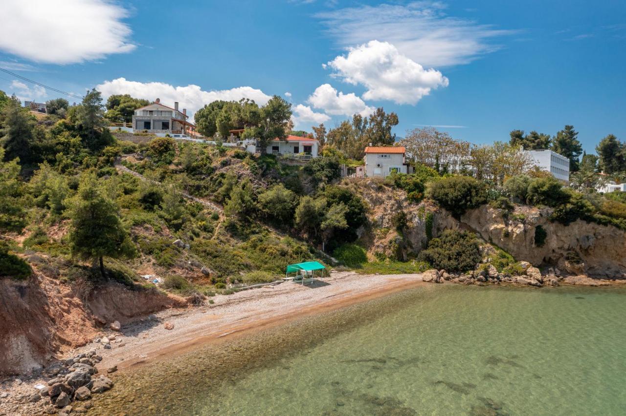 Crystal Beach Villa Chalkida Exterior foto