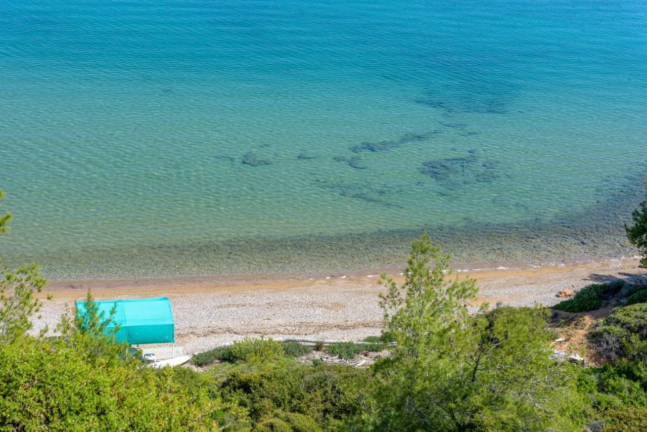 Crystal Beach Villa Chalkida Exterior foto